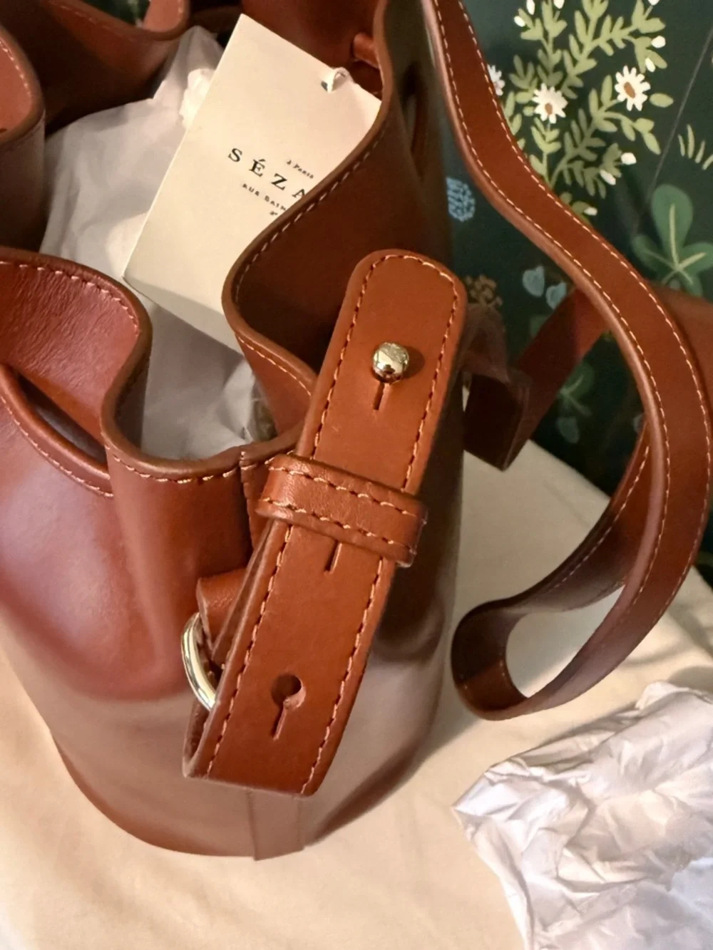NWT Sezane Farrow Bag